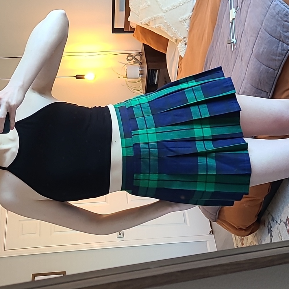 Aerie plaid skirt